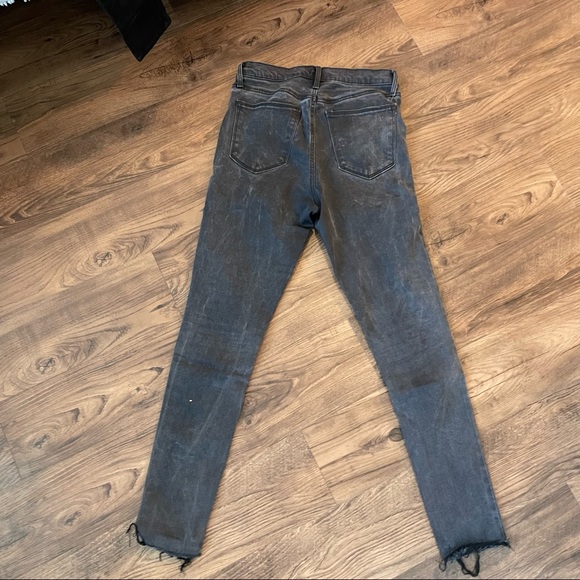 GAP true skinny jeans. Size 28. Ashy Black. - Picture 3 of 4